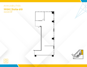 19100-19200 Von Karman Ave, Irvine, CA à louer Plan d’étage– Image 1 sur 2