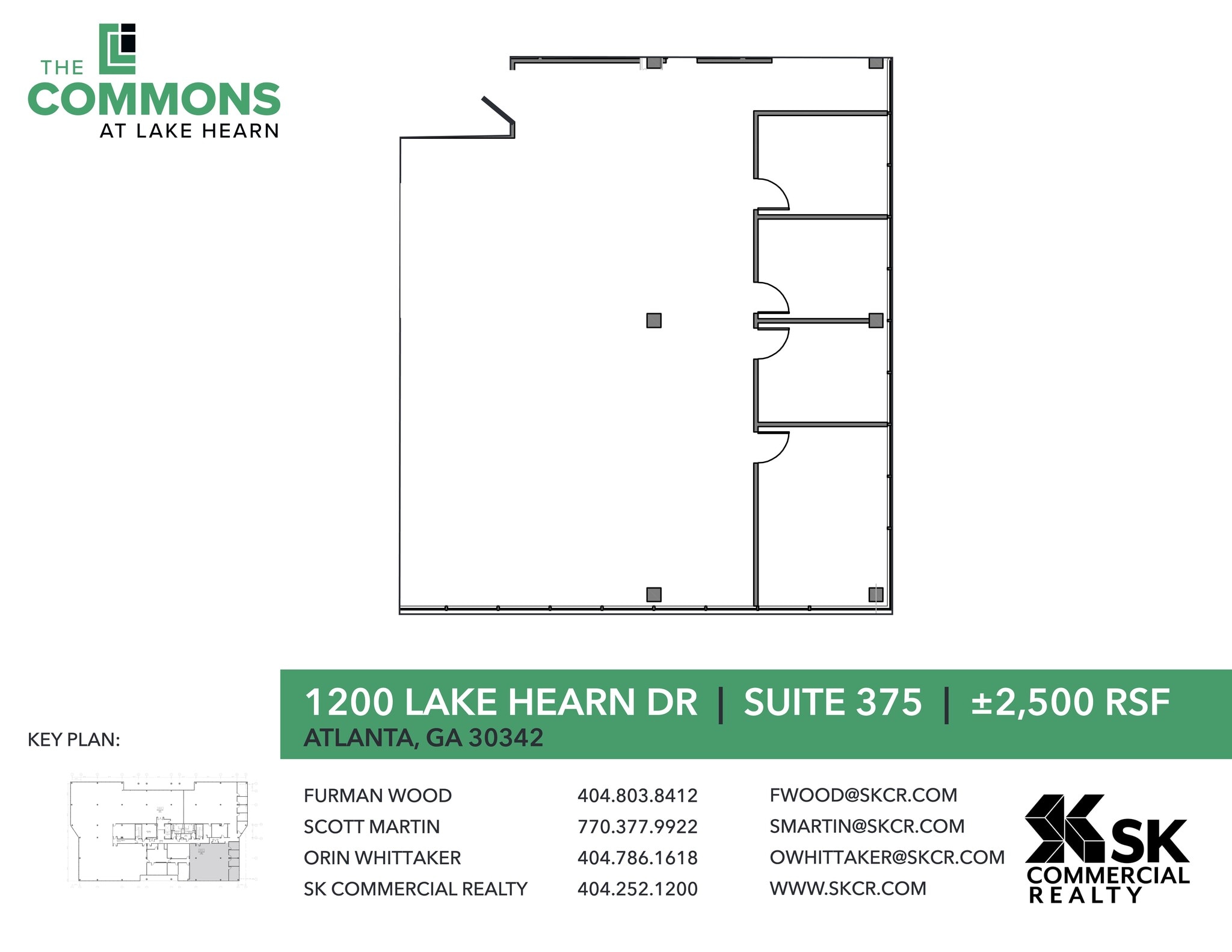1150 Lake Hearn Dr NE, Atlanta, GA à louer Plan de site– Image 1 sur 1