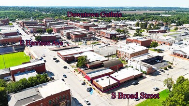 127 S Broad St, Guthrie, OK - VUE AÉRIENNE  vue de carte - Image1