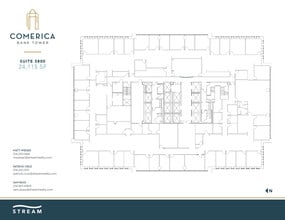 1717 Main St, Dallas, TX à louer Plan d’étage– Image 1 sur 1