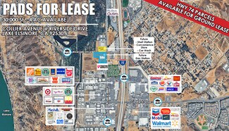 Plus de détails pour Collier Ave And Riverside Dr, Lake Elsinore, CA - Terrain à louer