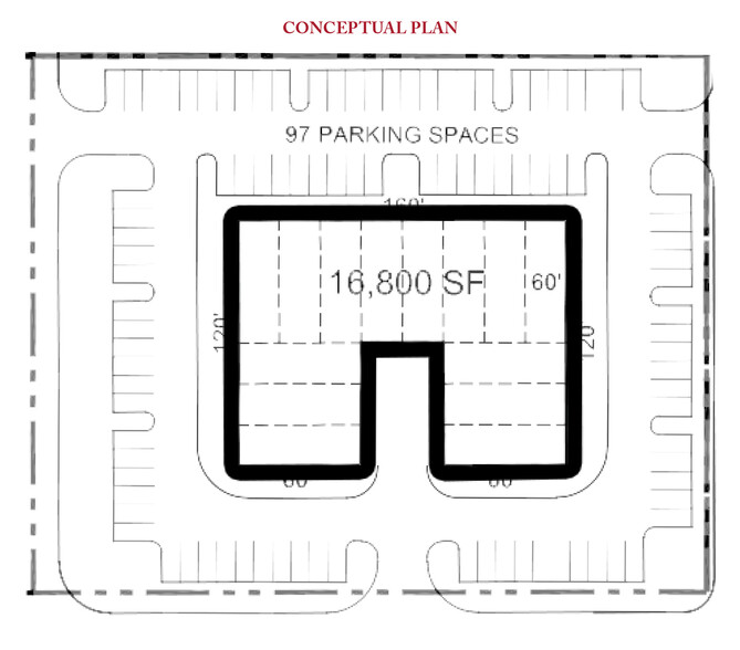 I-40 & Dave Ward Rd, Conway, AR à louer - Plan d’étage – Image 3 sur 4