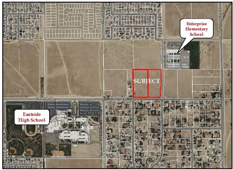 40 E Ave J-8, Lancaster, CA à vendre Aérien– Image 1 sur 4