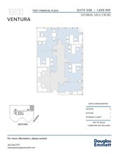 16830 Ventura Blvd, Encino, CA à louer Plan d’étage– Image 1 sur 1