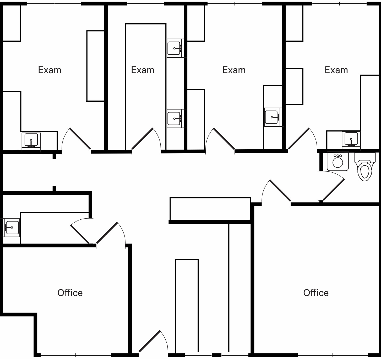 14525-14547 S Bascom Ave, Los Gatos, CA à louer Plan d’étage– Image 1 sur 3