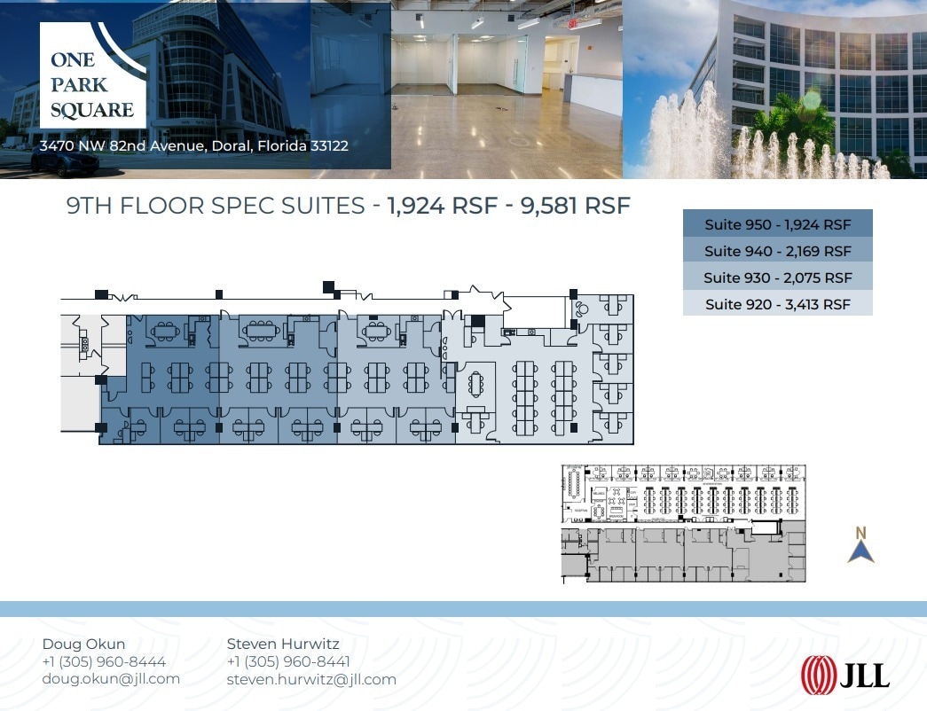 3470 NW 82nd Ave, Doral, FL à louer Plan d’étage– Image 1 sur 1