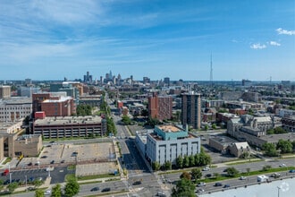 110 E Warren Ave, Detroit, MI - Vue aérienne  vue de carte - Image1