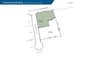 10405 Ranch Road 2222, Austin, TX à louer Plan de site– Image 2 sur 5