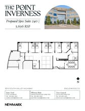 8310 S Valley Hwy, Englewood, CO à louer Plan d’étage– Image 2 sur 2