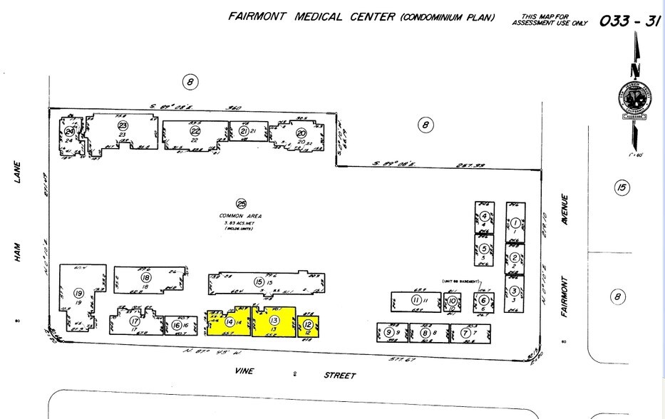 1121 W Vine St, Lodi, CA à vendre - Plan cadastral – Image 2 sur 6