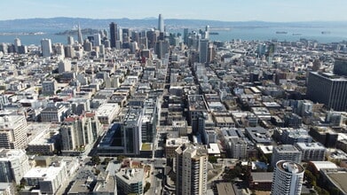 1075 O'Farrell St, San Francisco, CA - VUE AÉRIENNE  vue de carte - Image1