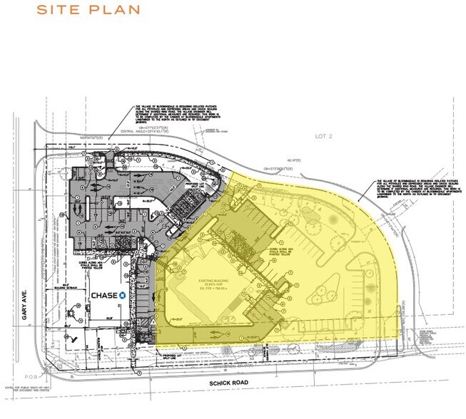 439 W Schick Rd, Bloomingdale, IL à vendre - Plan de site – Image 2 sur 2