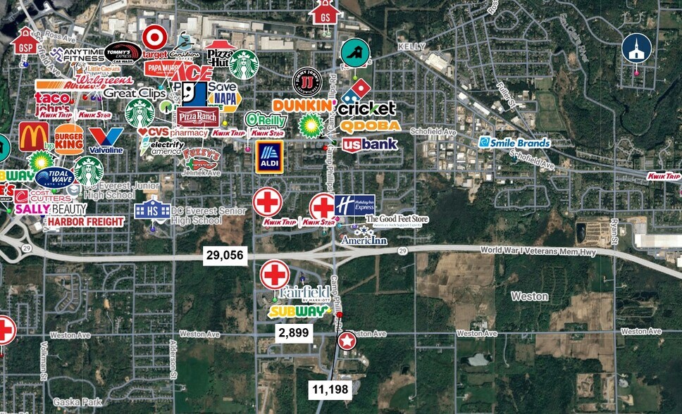 4103 Weston Ave, Weston, WI à vendre - Photo de l’immeuble – Image 2 sur 3