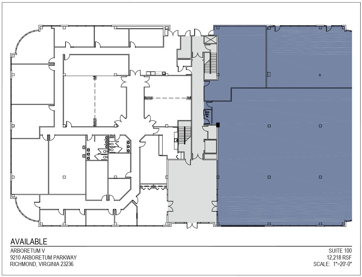 9210 Arboretum Pky, Richmond, VA à louer Plan d’étage– Image 1 sur 1
