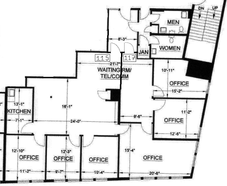 1955-1969 Mountain Blvd, Oakland, CA à louer Plan d’étage– Image 1 sur 23