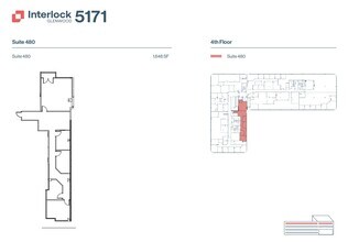 5151 Glenwood Ave, Raleigh, NC à louer Plan d’étage– Image 1 sur 1