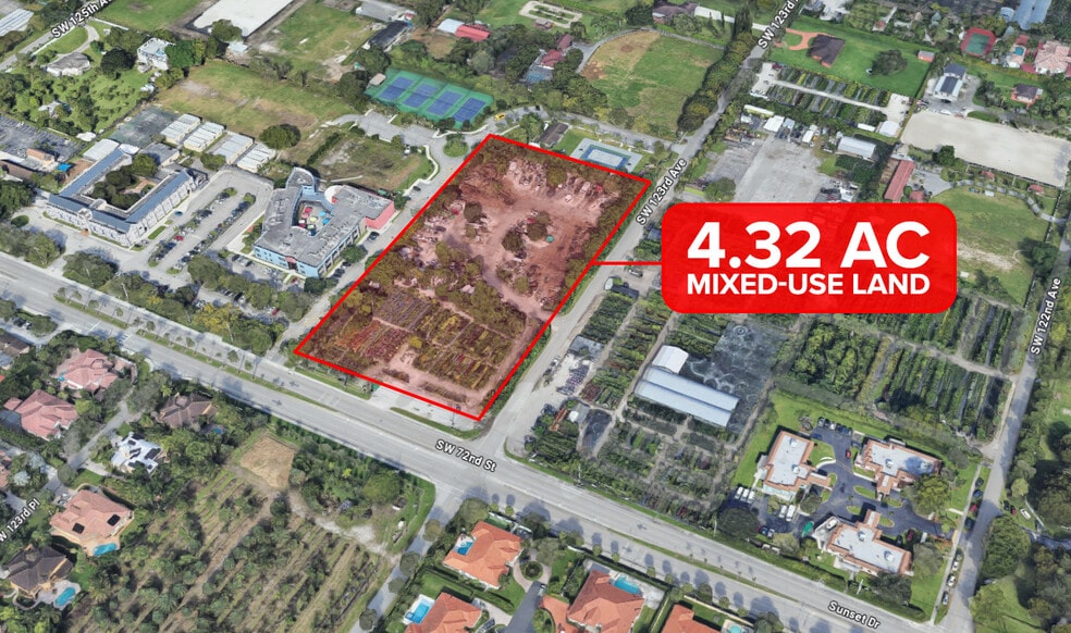 12325 SW 72nd St, Miami, FL à vendre - Photo principale – Image 1 sur 2