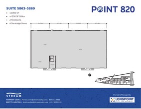 5721 E Rosedale St, Fort Worth, TX à louer Plan d’étage– Image 1 sur 1