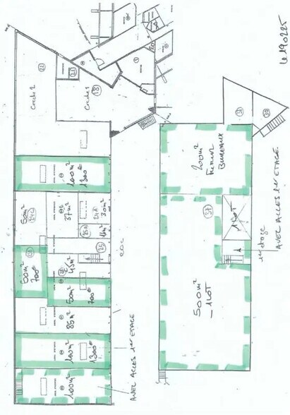 Local d’activités dans SAINT-OUEN-L'AUMONE à louer - Plan d’étage – Image 3 sur 3