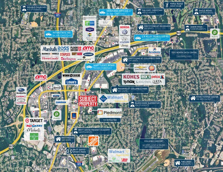 2523 Whittlesey Blvd, Columbus, GA à vendre - Photo de l’immeuble – Image 2 sur 6