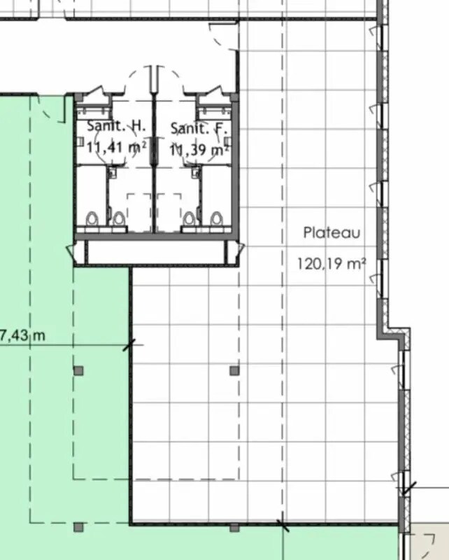 Bureau dans Genas à louer Photo de l’immeuble– Image 1 sur 9