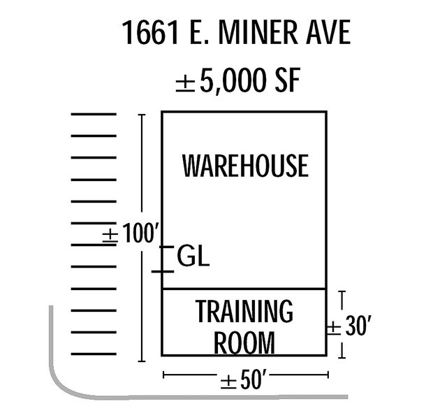 1661 E Miner Ave, Stockton, CA à vendre - Plan d’étage type – Image 2 sur 10