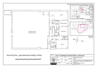 Coulardbank Rd, Lossiemouth à louer Plan de site– Image 1 sur 1