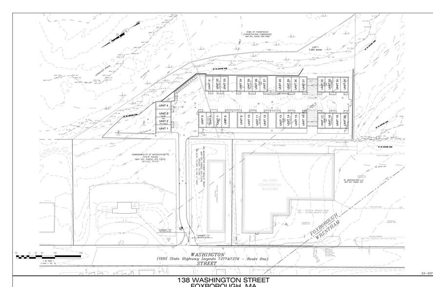 138 Washington St, Foxborough, MA à louer - Plan de site – Image 2 sur 2