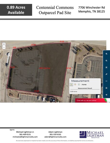 Polo Grounds Blvd, Memphis, TN à vendre - Aérien – Image 2 sur 3