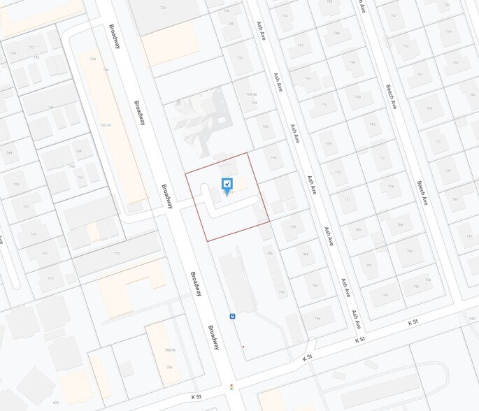 769 Broadway, Chula Vista, CA à louer - Plan cadastral – Image 2 sur 2