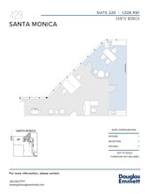 429 Santa Monica Blvd, Santa Monica, CA à louer Plan d’étage– Image 1 sur 1