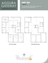 28632 Roadside Dr, Agoura Hills, CA à louer Plan d’étage– Image 1 sur 1