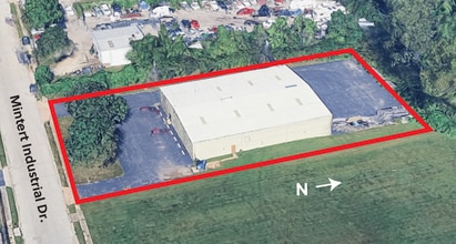 7533 Mintert Industrial Dr, Ferguson, MO - VUE AÉRIENNE  vue de carte