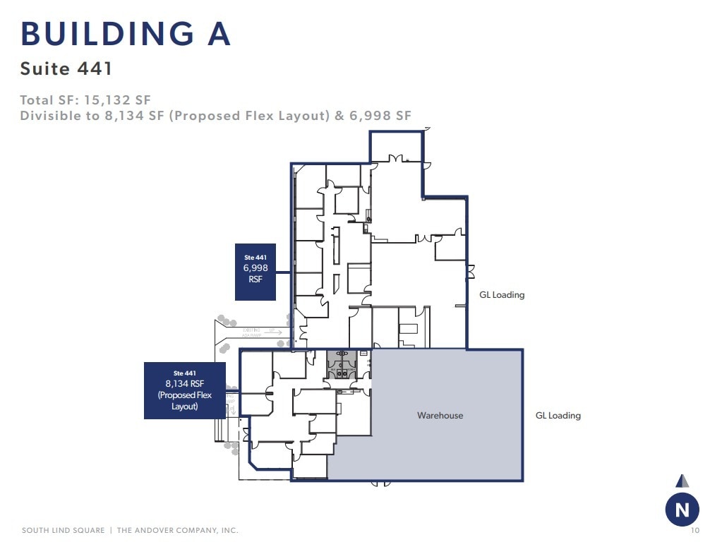 401-421 SW 41st St, Renton, WA à louer Plan d’étage– Image 1 sur 1