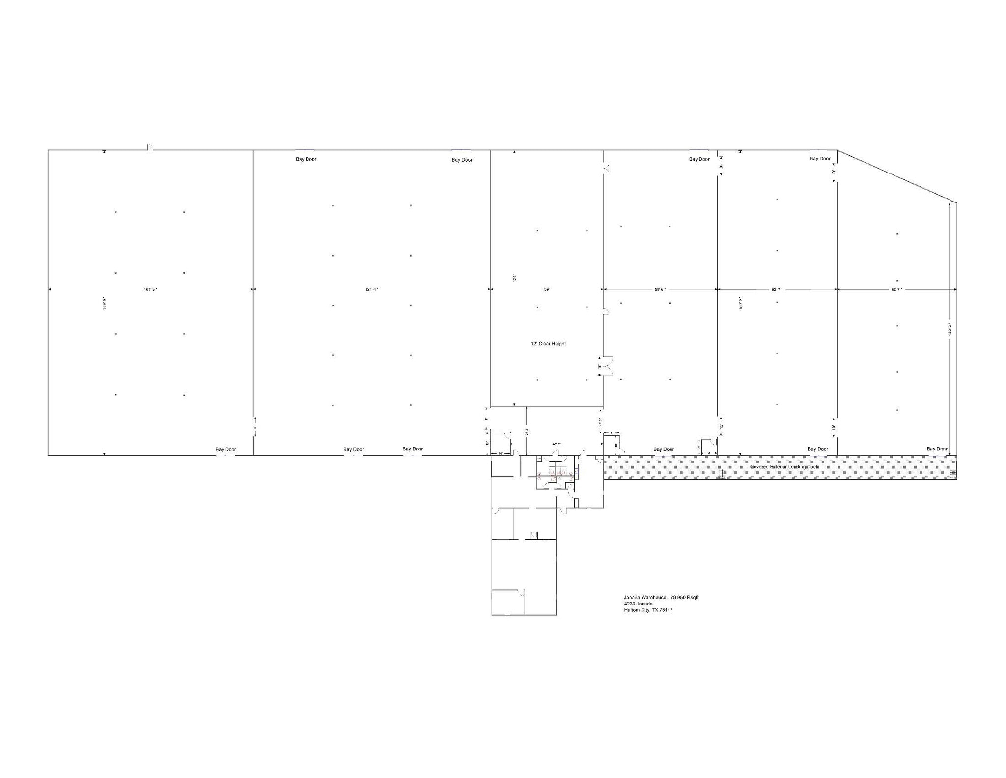 4233 Janada St, Haltom City, TX à louer Plan d’étage– Image 1 sur 3