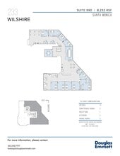 233 Wilshire Blvd, Santa Monica, CA à louer Plan d’étage– Image 1 sur 1