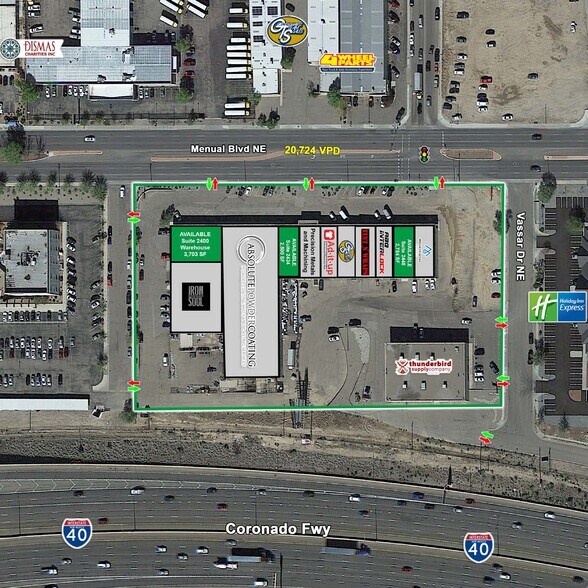 2400-2452 Menaul Blvd, Albuquerque, NM à louer - Photo de l’immeuble – Image 3 sur 6