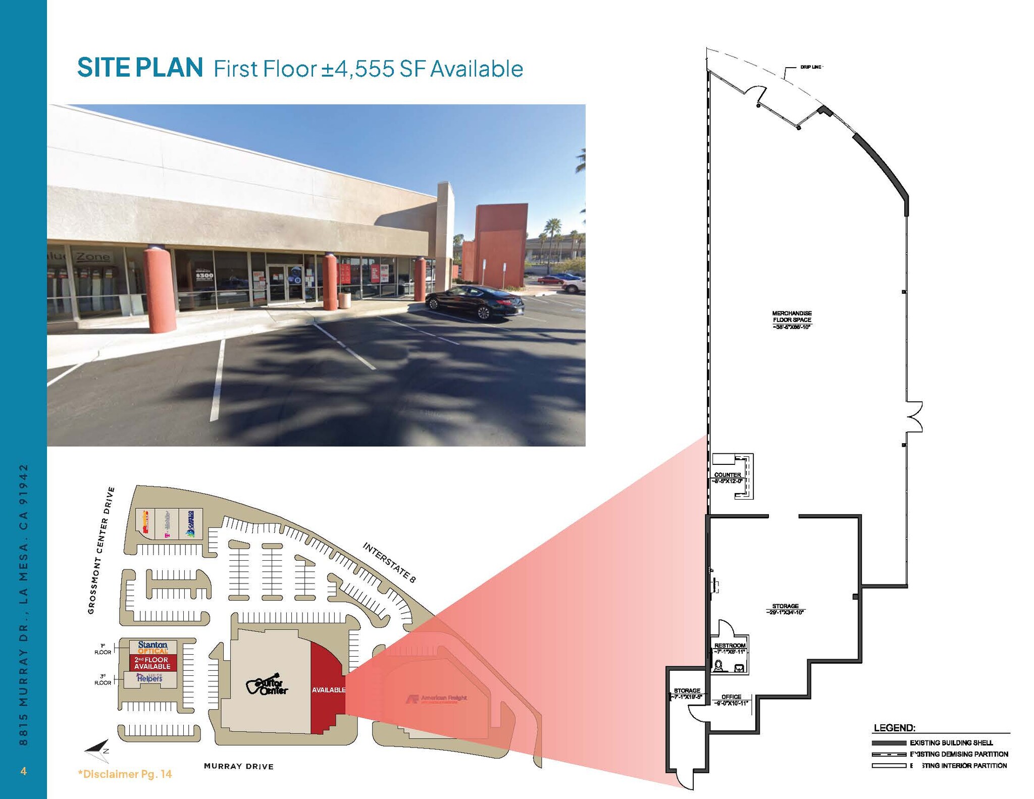 8900 Grossmont Blvd, La Mesa, CA à louer Photo de l’immeuble– Image 1 sur 1