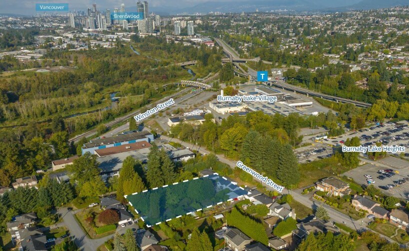 7022-7036 Greenwood St, Burnaby, BC à vendre - Plan de site – Image 2 sur 2