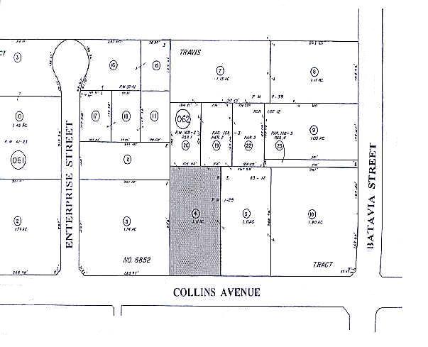 1041-1045 W Collins Ave, Orange, CA à louer - Plan cadastral – Image 2 sur 4