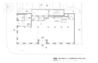 728 E Main St, Richmond, VA à louer Plan d’étage– Image 2 sur 5