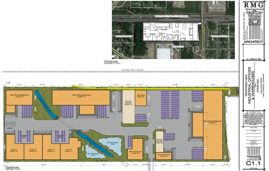 208 Malcolm St, Lake Charles, LA à louer - Plan de site – Image 2 sur 2