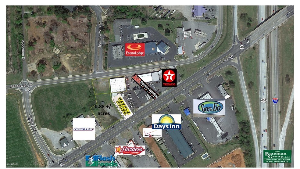 239 N Highway 49, Byron, GA à vendre - Aérien – Image 1 sur 9