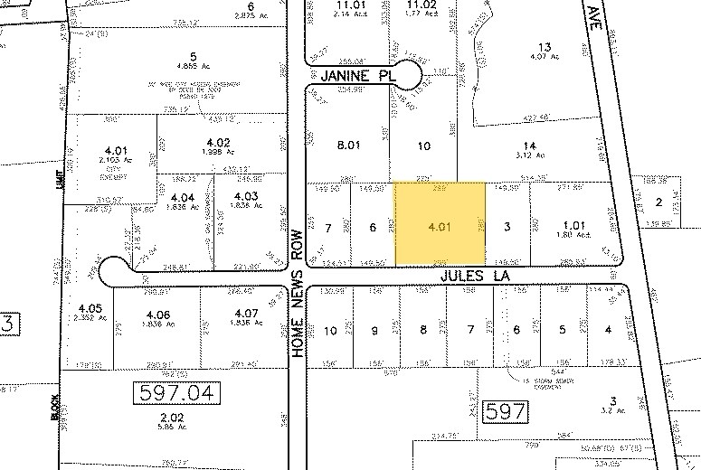 7 Jules Ln, New Brunswick, NJ à louer - Plan cadastral – Image 3 sur 3