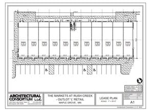Hy-Vee Maple Grove Multi-Tenant Retail, Maple Grove, MN à louer Plan d’étage– Image 1 sur 2