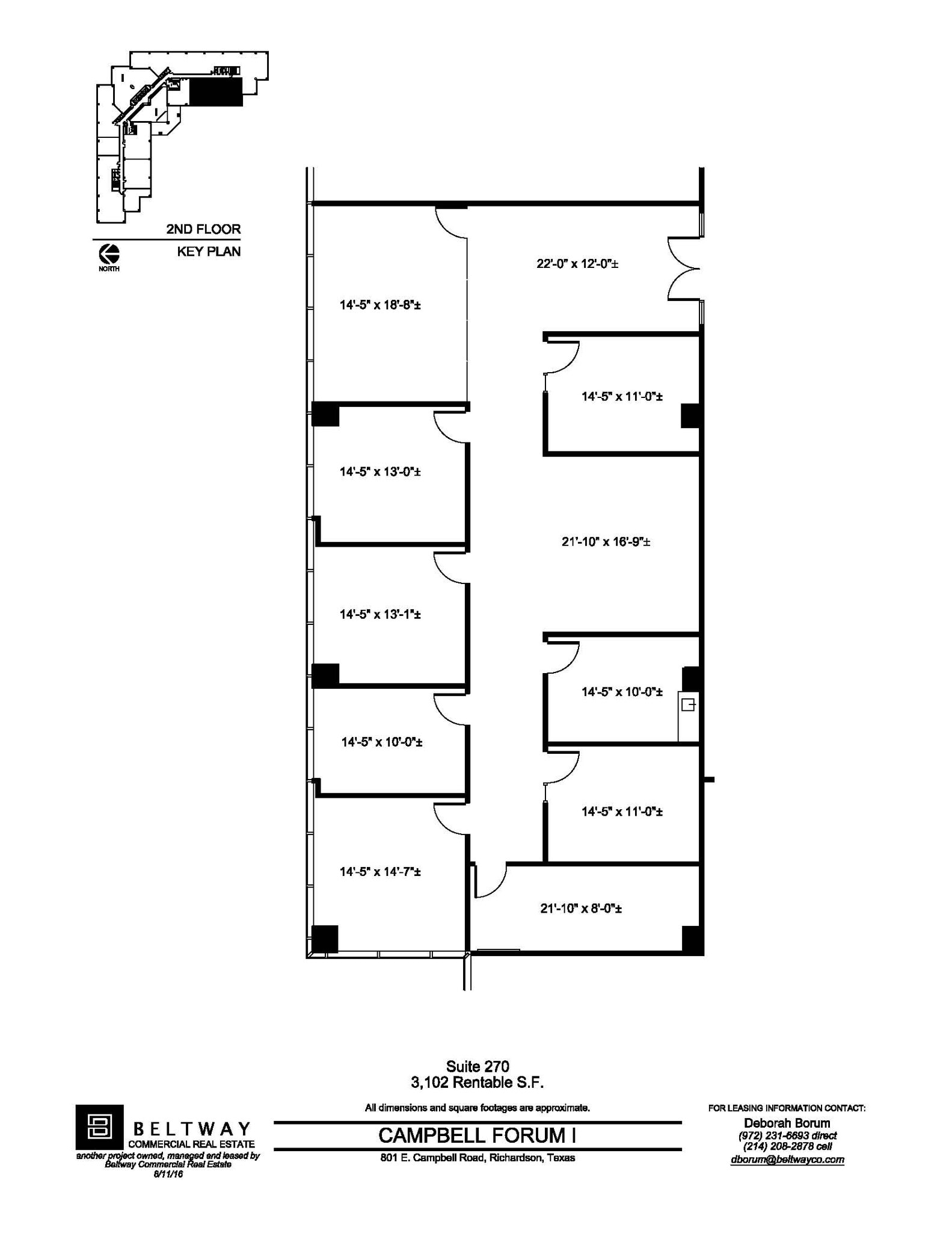 801 E Campbell Rd, Richardson, TX à louer Plan d’étage– Image 1 sur 4