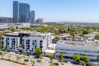 10340 Santa Monica Blvd, Los Angeles, CA - VUE AÉRIENNE  vue de carte