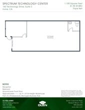 192 Technology Dr, Irvine, CA à louer Plan d’étage– Image 1 sur 1