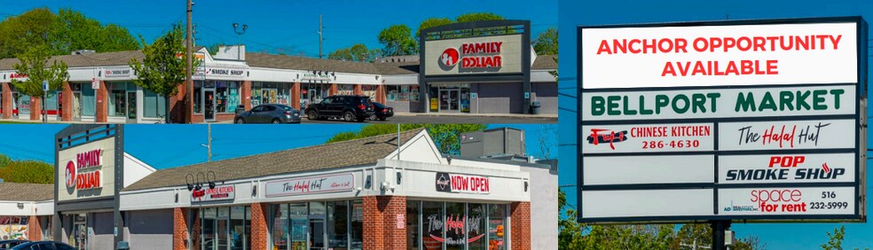 1707-1735 Montauk Hwy, Bellport Village, NY à louer - Photo de l’immeuble – Image 1 sur 8