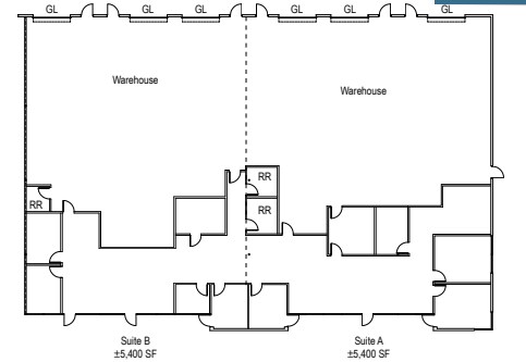 8360 Camino Santa Fe, San Diego, CA à louer Plan d’étage– Image 1 sur 1